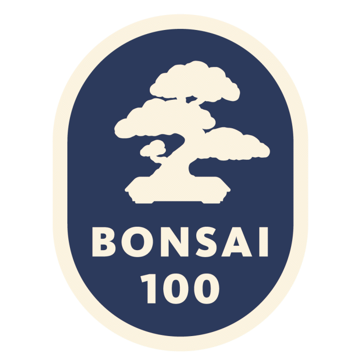 Bonsai 100th Anniversary Badge